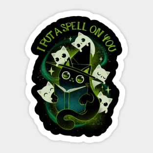 I put a Spell on you! Sticker